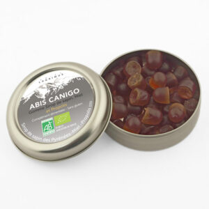 ABIES CANIGO - GOMME TENDRE - SIROP DE SAPIN - BOITE METAL 45 gr