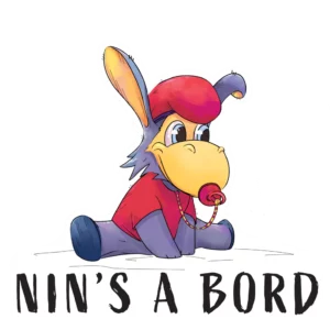 Autocollant Nin's à bord